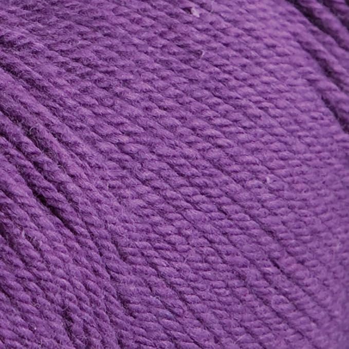 Knit Picks Dishie Purple Worsted Weight 100% Cotton Yarn for Crocheting