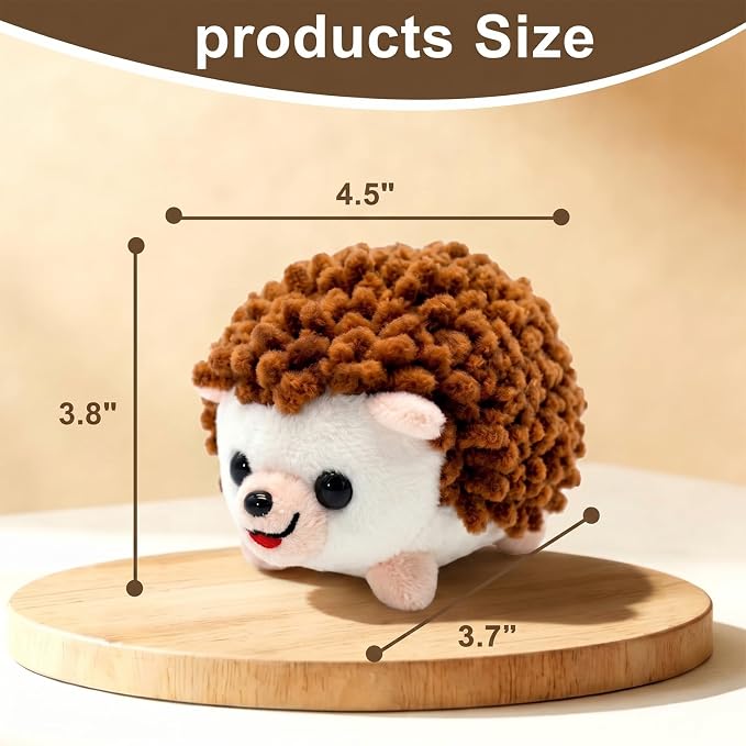 Sizobi Plush Hedgehog Pin Cushion for Sewing - Soft Sewing Needle Holder