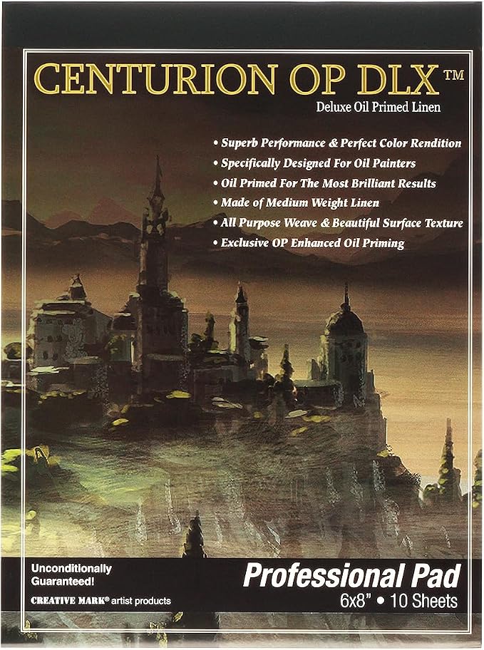 Centurion Deluxe Oil Primed Linen Pad 6"x8"