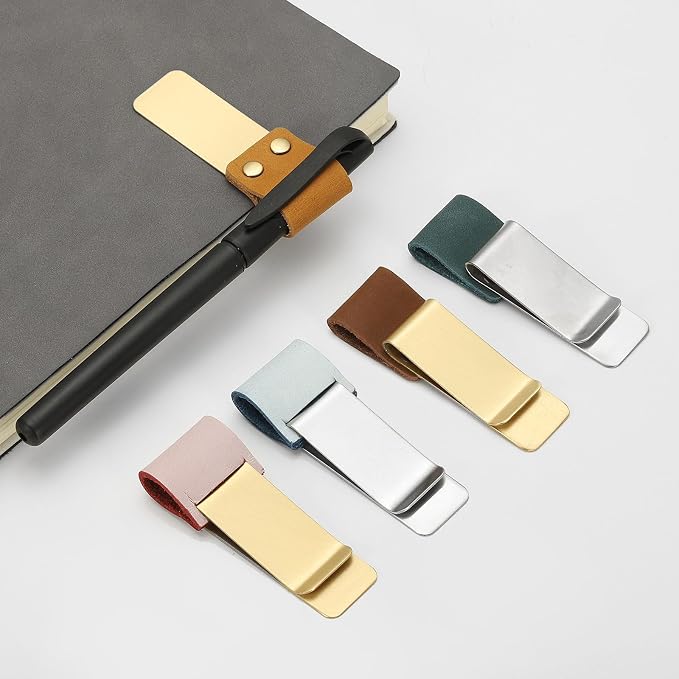 PATIKIL Pen Loop for Notebook Dark Orange