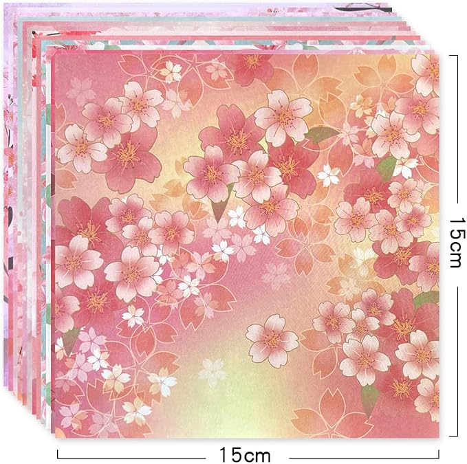 Origami 6x6 Paper Kit 50 Sheets 12 Vivid Colors