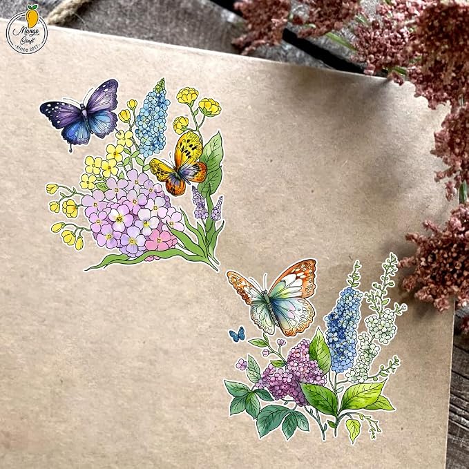 Clear Stamps and Metal Cutting Dies Set for Card Making Scrapbooking, DIY Craft Stamps and Dies Kit for Journaling, Albums, Greeting Cards, Holiday Cards, Birthday, Christmas (YX1932)