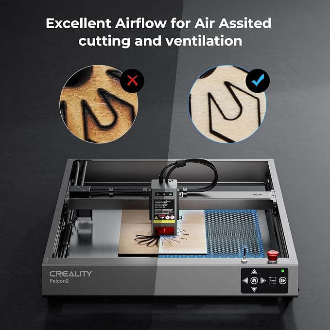 Honeycomb Laser Bed 500×500mm Honeycomb Working Panel for Heat Dissipation and Desktop-Protecting, Honeycomb Working Table with Aluminum Panel for Most Laser Cutter