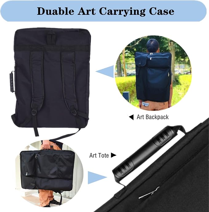 TreochtFUN Art Bags for Supplies Portfolio Case 19 X 25.5 in