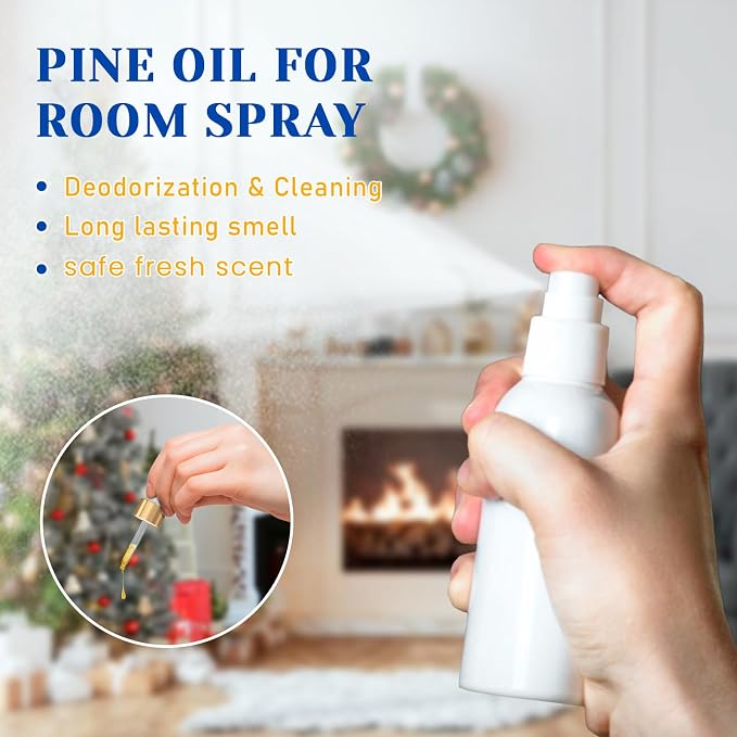 HIQILI Pine Needle Essential Oil for Diffuser, Soap & Candle