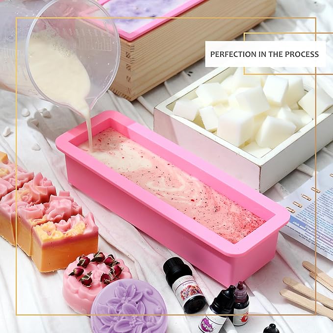 Illumive Deluxe Soap Making Kit - Soap Kit Includes All Soap Making Supplies. DIY Soap Making Kit.