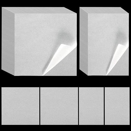 300 Pieces Diamond Painting Release Paper 15 x 15 cm and 15 x 10 cm Double-Sided Non-Stick Cover Replacement 5D Diamond Painting Accessories Tool for Adult Kids