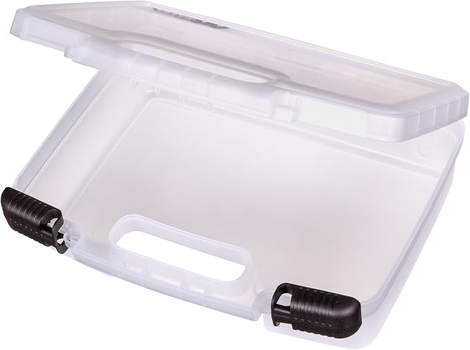ArtBin 12-Inch Quick View Deep Base Carrying Case, Translucent