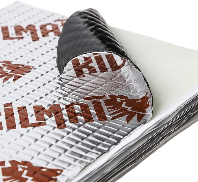 KILMAT 80 mil 18 sqft Car Sound Deadening Mat, Butyl Automotive Sound Deadener, Audio Noise Insulation and dampening