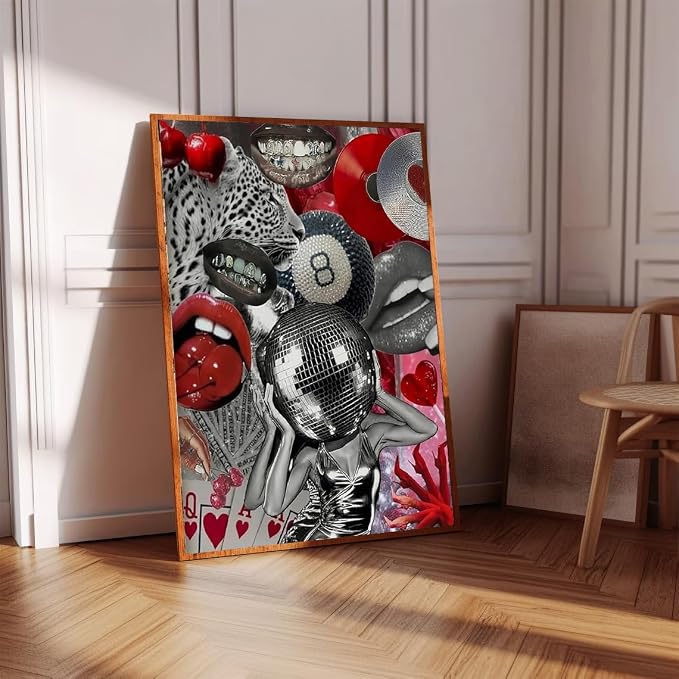 BAWKENTON Retro Diamond Art Kits for Adults Diamond Painting Kit for Adults
