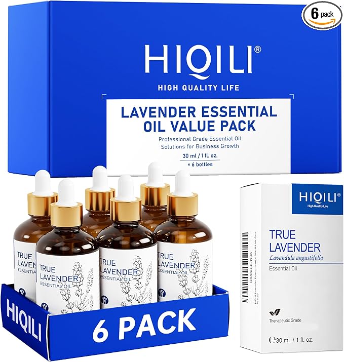 HIQILI Lavender Essential Oil Set, Bulk Wholesale for Business