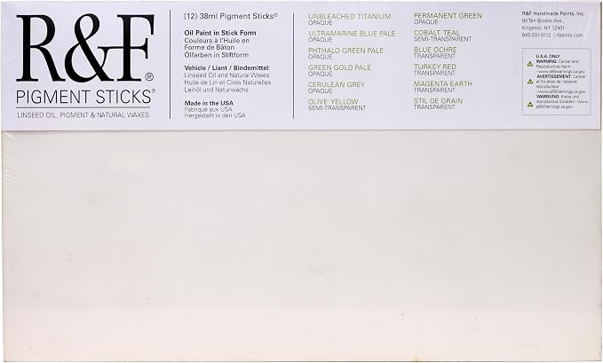 R&F Pigment Stick Painter's Dozen Set