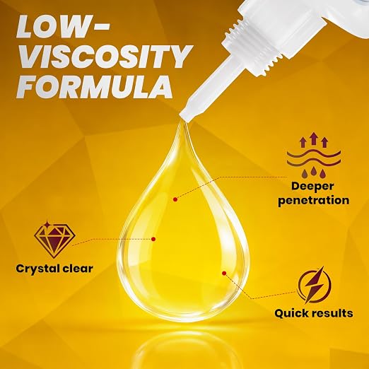 Wood Super Glue Liquid, Clear Instant Cyanoacrylate Adhesive for Wood Crafts Repair Woodworking, All Purpose CA Glue for Shoe Ceramic Plastic Leather Glass Model Metal Pottery Aquarium Porcelain Stone