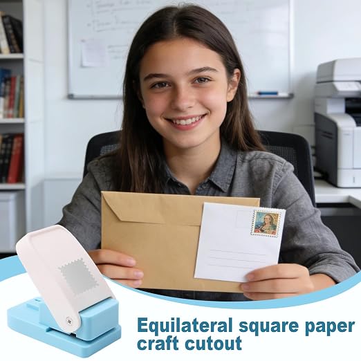 1.5X1.5 inch Rectangular Postage Stamp Puncher