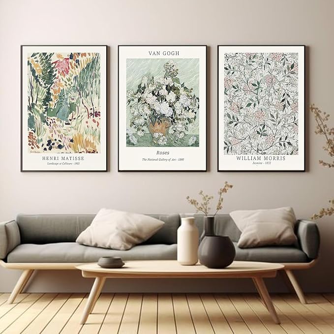 Diamond Art Kits for Adults, 3 Pack Artwork Diamond Painting Kits 12 x 16in