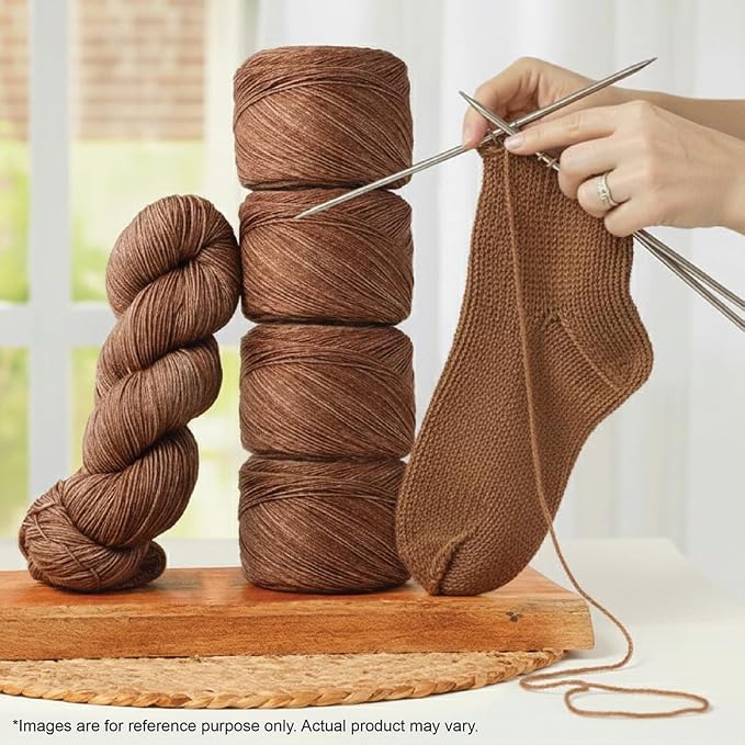 KnitPro Symfonie Fingering Weight Merino Wool Yarn 100g, Jaggery