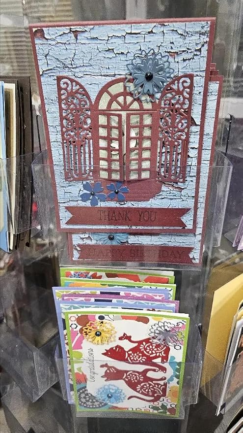 Lapoo Festivals Metal Cutting Die for Scrapbooking - Durable, Cut Stencils for DIY Scrapbook Photo Album Decorative Paper Card, Card Making Supplies, Embossing (Eid Window 4 x 3.5 in)