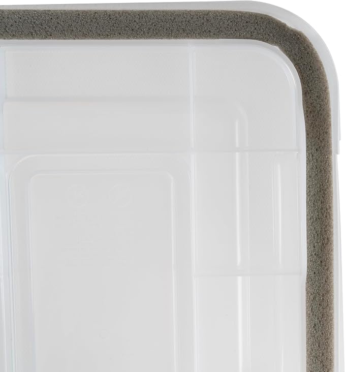 IRIS USA Photo Storage Box |Made in USA| 7 Cases - Clear