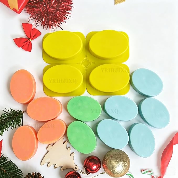 2Pcs Soap Molds Silicone