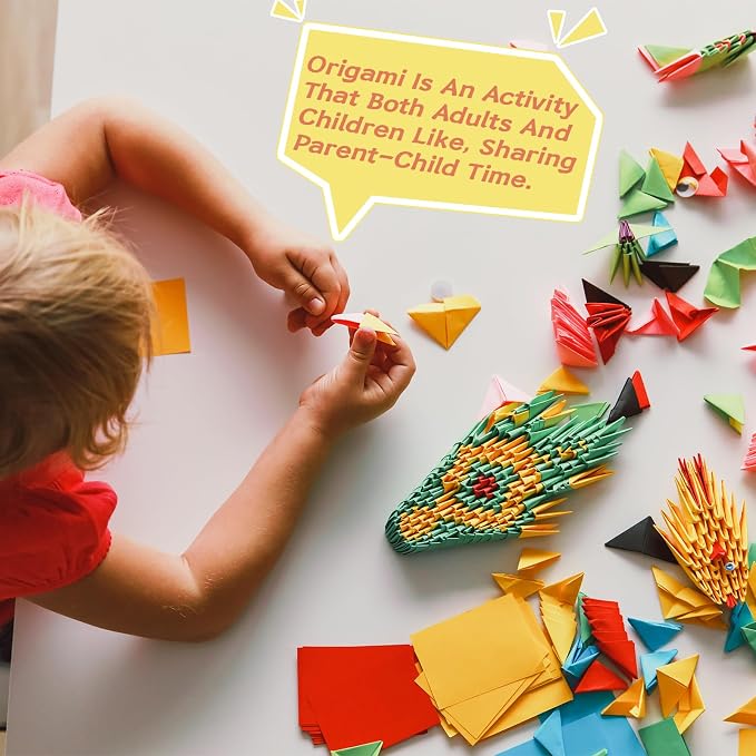 200 Sheets of Origami Paper,20 colors, 8x8 inch Double Sided Color, kit for kids,Colored Paper Kit Gifts for Beginners