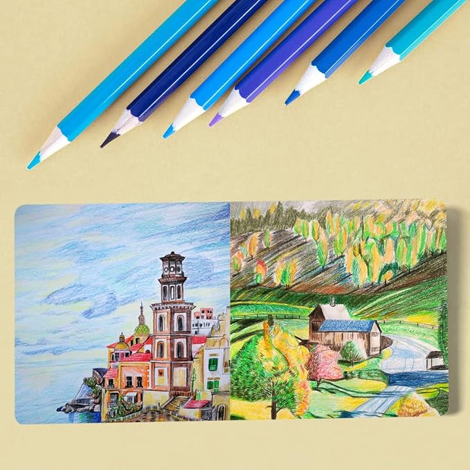 Grass Green Hardcover Sketchbook Square Hardbound Sketch Journal 4.7 x 4.7 Inch 42 Sheets Art Book 250GSM Ultra Smooth Paper Ideal for Pencils,Water Color Pen,Marker Pen