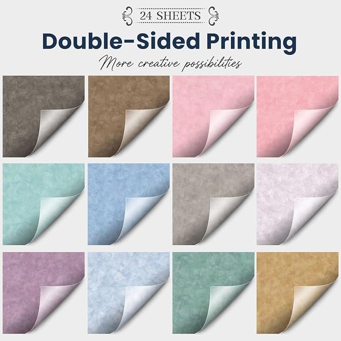 12×12 Boho Scrapbook Paper Vintage Flower Pattern Paper Pad,24 Sheets Double-Sided Bobo Floral Scrapbooking CardStock Papers Pad for Holiday Cardmaking DIY Origami Papers.