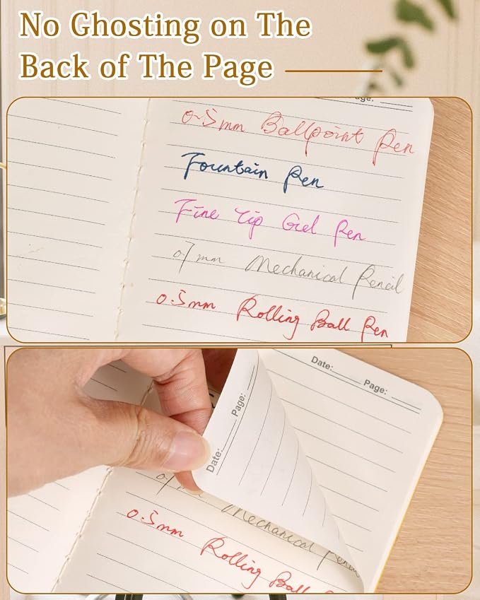 Gwybkq Pocket Notebooks Small Lined 12 Pack Notepads Bulk