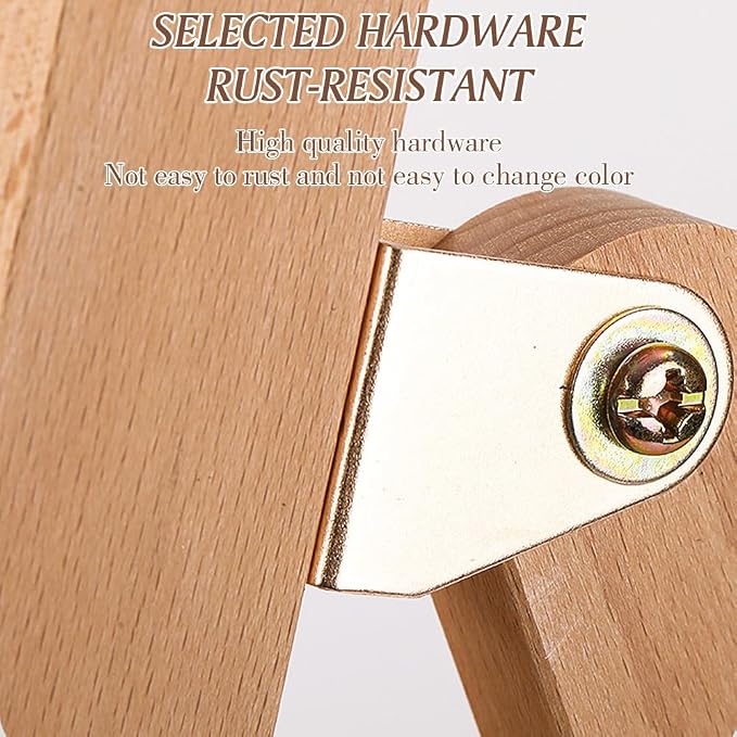 Easel for Painting,Multi-Function Large Beech Wood Art Easel