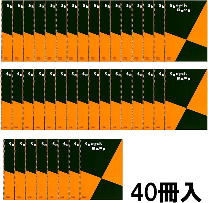 Maruman Sketchbook, A3 Design Series, Drawing Paper, Normal Door, 24 Sheets S115X40, 40 Sheets