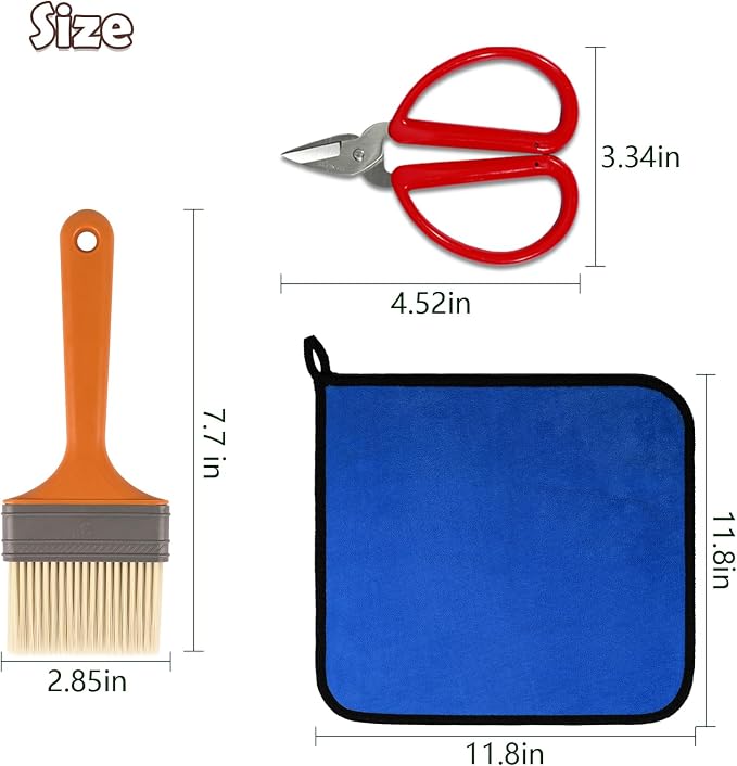 Sakolla 24 Pcs Resin Casting Tools Set - Include Sand Papers, Polishing Blocks, Polishing Cloth, Round File, Semicircular File, Flat File and Scissors for Polishing Epoxy Resin Jewelry Making Supplies