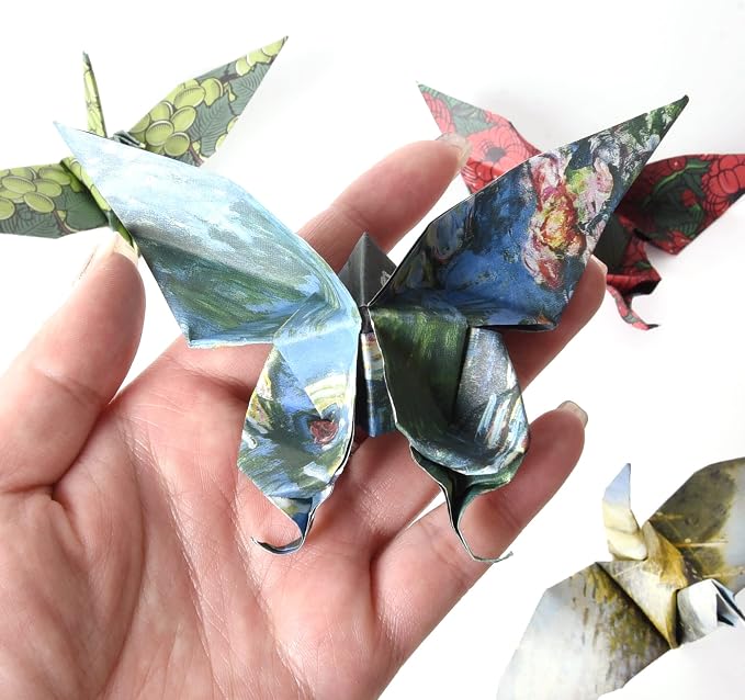 12 Different Packs Full Collection Origami Paper, 6-Inch Double Sided Color | 70GSM Colorful Paper,Various Pattern Origami Set,DIY Hand Crafts Kit,Arts Creativity,Easy to Fold,No-Fading.