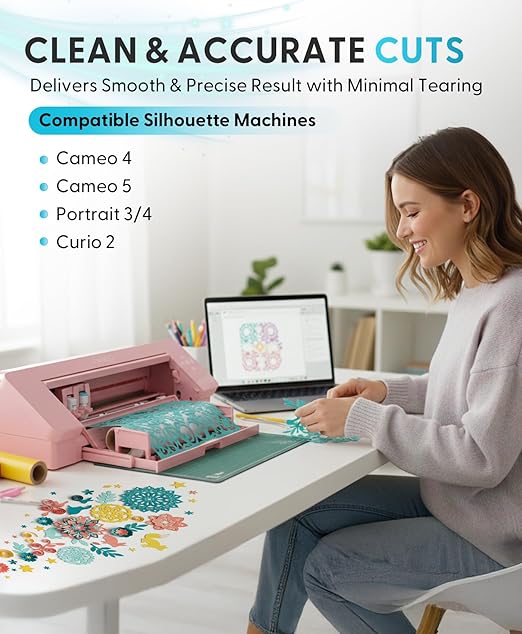 Silhouette Cameo 4 Auto Blade with Sintered Tungsten Alloy - 3 Pack