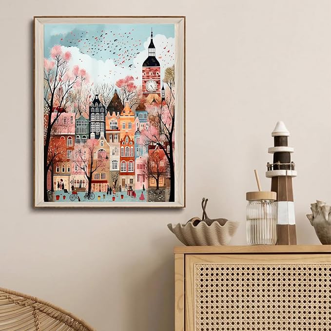DAZZLEDOTS Diamond Art Kits for Adults, Landscape 5D Diamond Painting