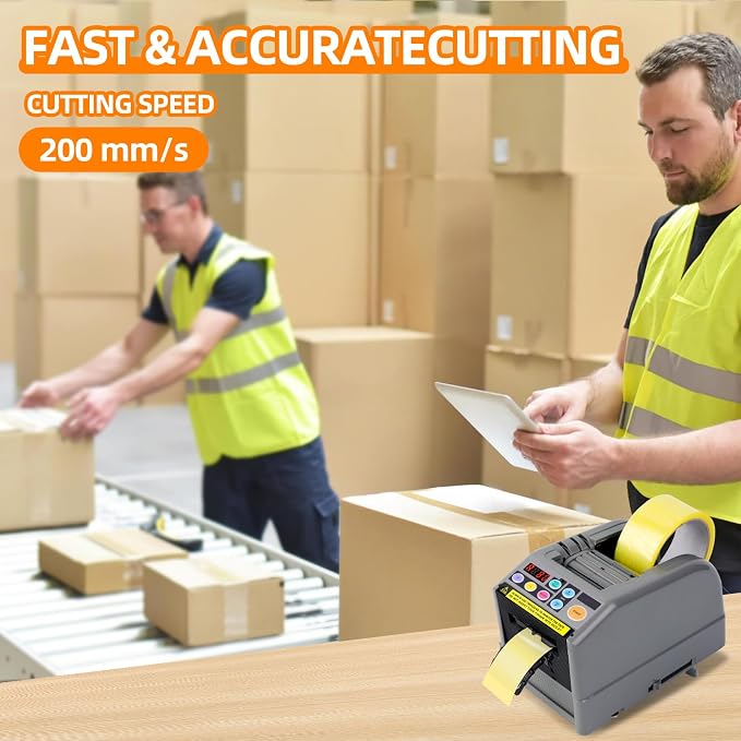 Ribbon Cutting Machine, 39.9 Inches Advanced Automatic Tape Dispenser, Ideal for Shipping, Gift Wrapping, Schools, Restaurants, Businesses, Homes