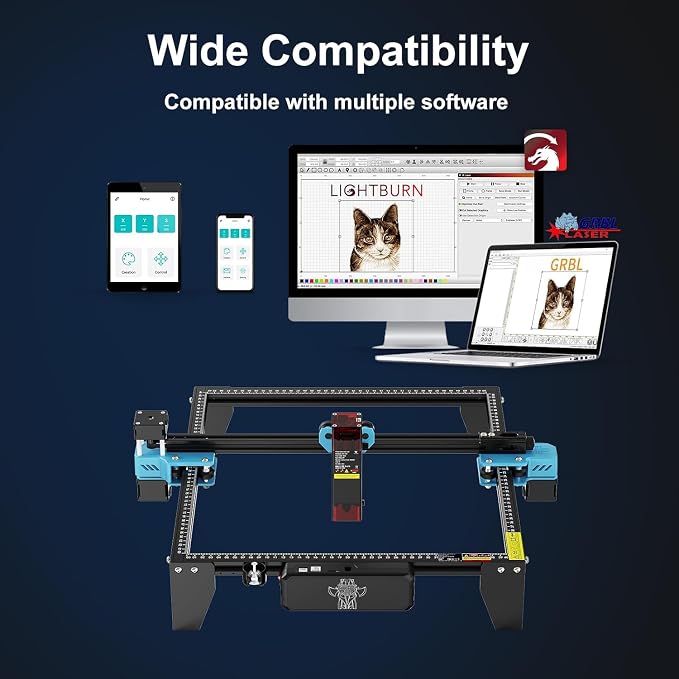 Twotrees TTS-10 Pro Laser Engraver,10000mW High Precision Laser Engraving