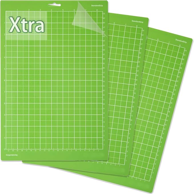 LOPASA Cutting Mat Compatible with Cricut Joy Xtra(3 Standards)