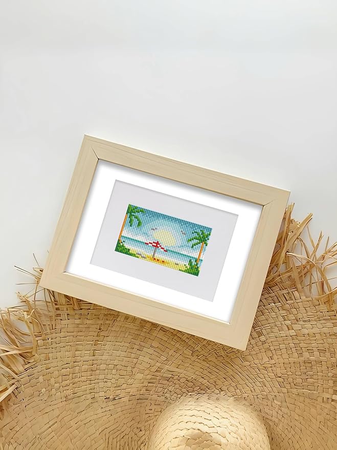 PeakLuv Small Diamond Art Kits Landscape Mini Diamond Painting for Adults