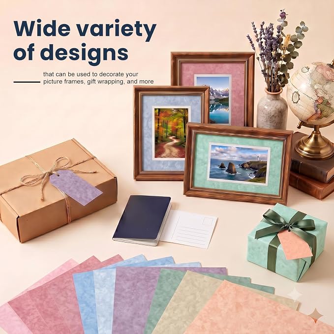 12×12 Boho Scrapbook Paper Vintage Flower Pattern Paper Pad,24 Sheets Double-Sided Bobo Floral Scrapbooking CardStock Papers Pad for Holiday Cardmaking DIY Origami Papers.