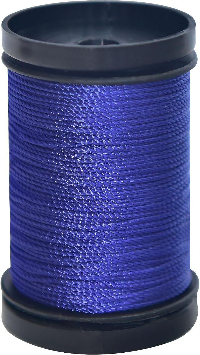 30 Yards Heavy Duty Extra Strong Upholstery Nylon Sewing Thread for Machine, Home, Hand, Craft, and Denim Leather，Color：Royal Blue