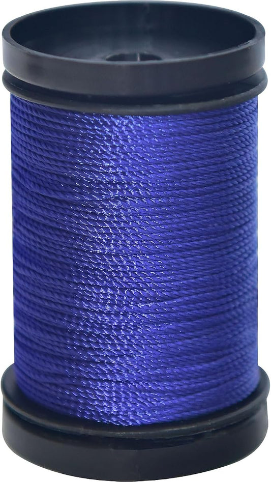 30 Yards Heavy Duty Extra Strong Upholstery Nylon Sewing Thread for Machine, Home, Hand, Craft, and Denim Leather，Color：Royal Blue