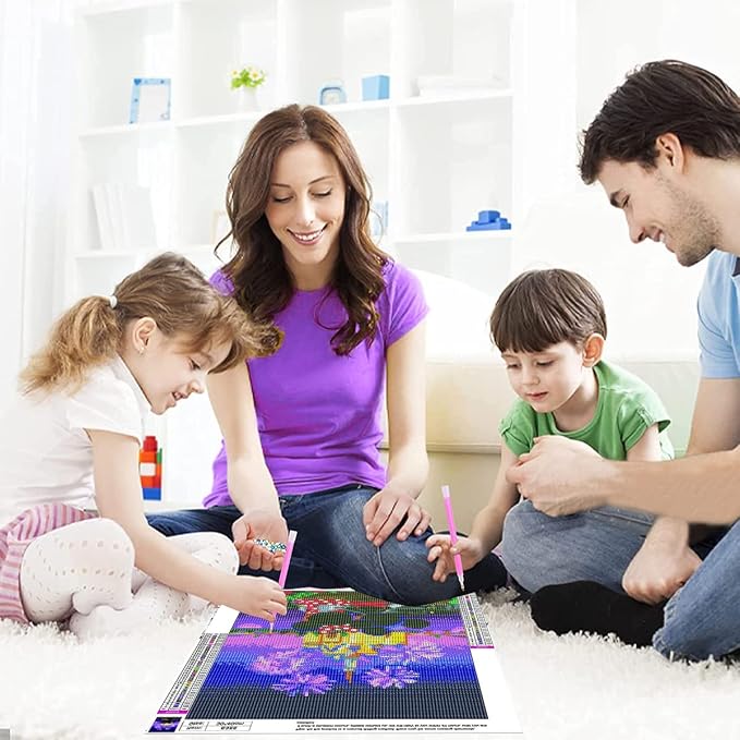 JAKI Diamond Painting Kits for Adults Castle 12x16inch