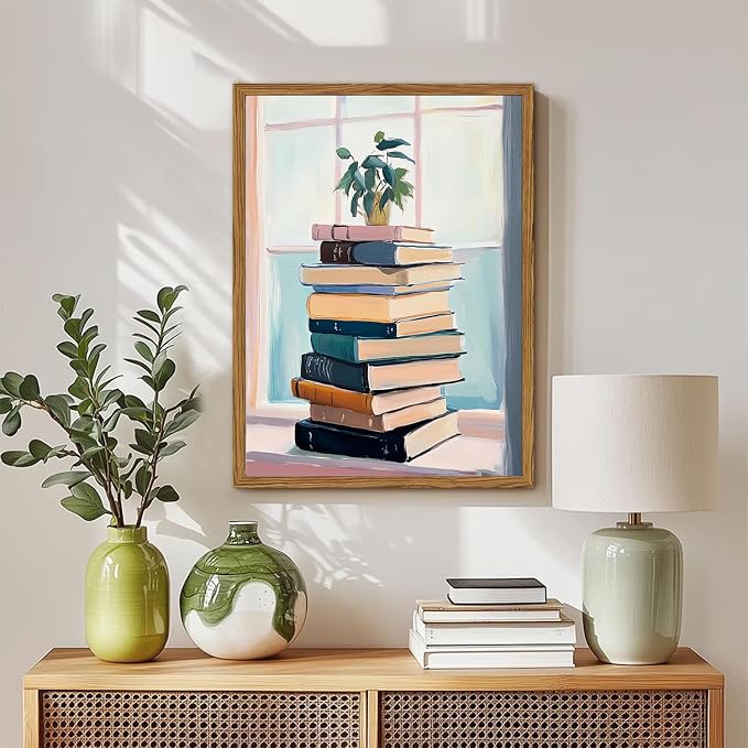 DAZZLEDOTS Diamond Art Kits, Plant on Book Stack Diamond Painting