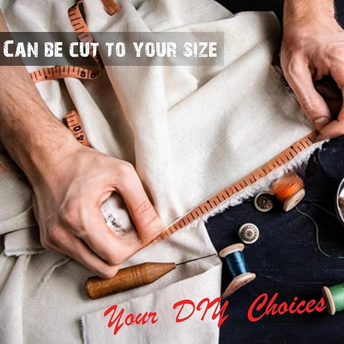 10oz Heavy Duty Cotton Canvas Fabric 60" x 40", Thick Cotton Duck Cloth for Painting, Sewing, Crafts, Tote Bags, Embroidery, Home Decor, Drop Cloth (Dark Blue)