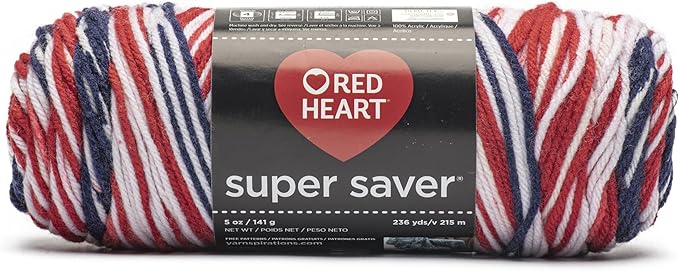 Red Heart Super Saver Yarn - Americana