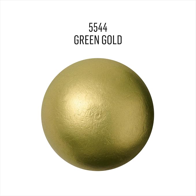 FolkArt Treasure Brilliant Metallic Paint, 4 oz, Green Gold