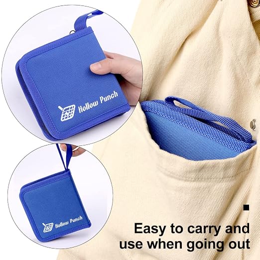 Veroave Hole Punch-Leather Hole Punch Set, 15 Sizes-1mm to 11mm