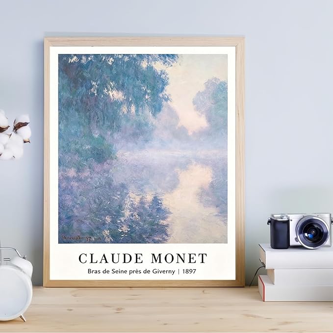 3 Pack Monet Paint by Numbers Kit for Adults Beginner (Without Frame)