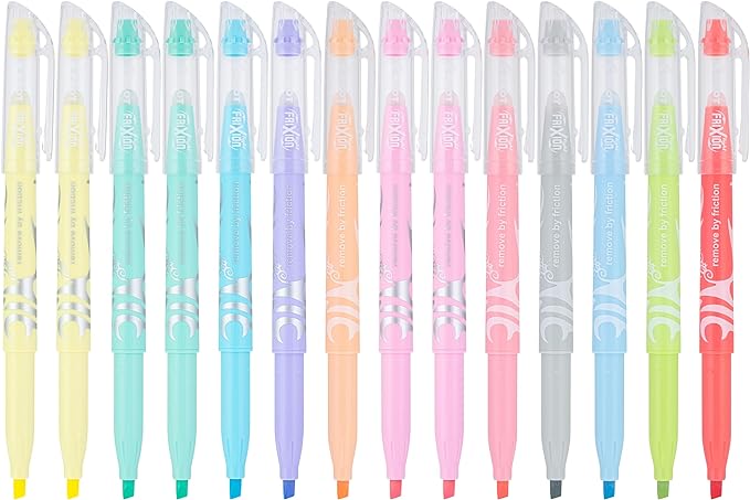 PILOT FriXion Light Pastel Erasable, Assorted Colors, 14 Count (Pack of 6)