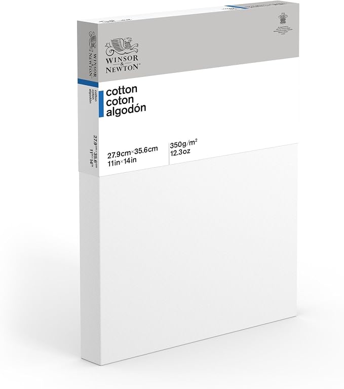Winsor & Newton Classic Cotton Canvas, 11" x 14" Deep Edge
