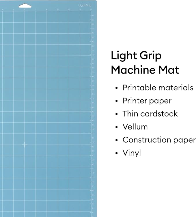 Cricut Cutting Mat Variety Pack (4 Count, 12in x 24in) | For Explore & Maker Machines - Includes 2 StandardGrip, 1 LightGrip, 1 StrongGrip